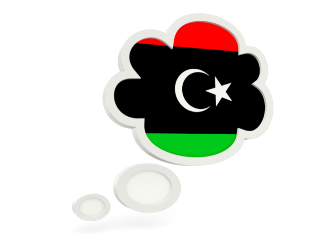 Bubble icon. Download flag icon of Libya at PNG format