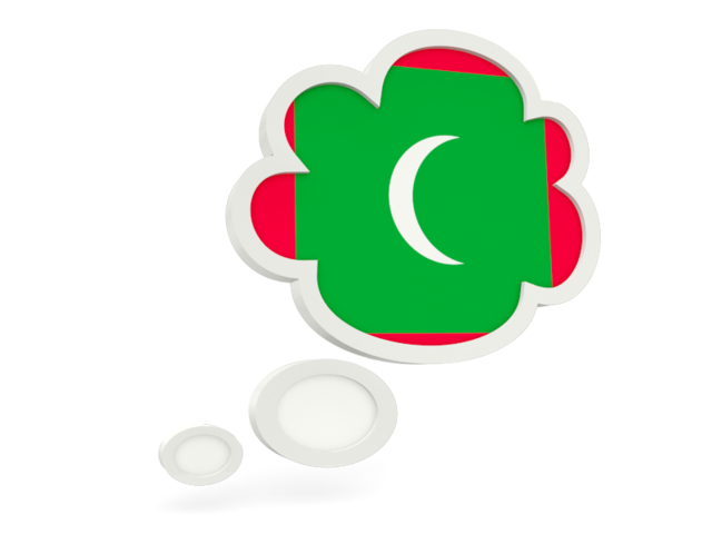 Bubble icon. Download flag icon of Maldives at PNG format