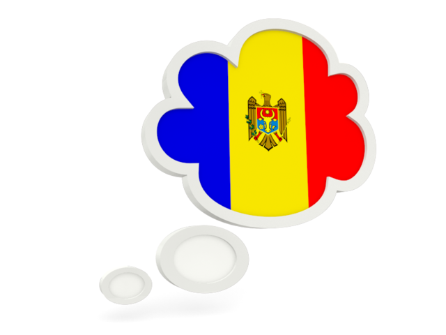 Bubble icon. Download flag icon of Moldova at PNG format