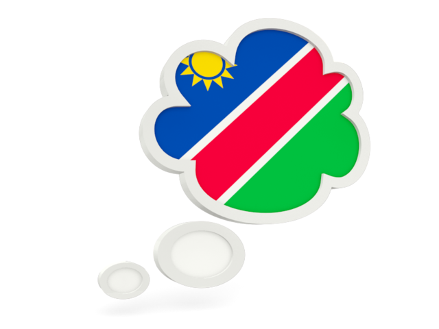 Bubble icon. Download flag icon of Namibia at PNG format