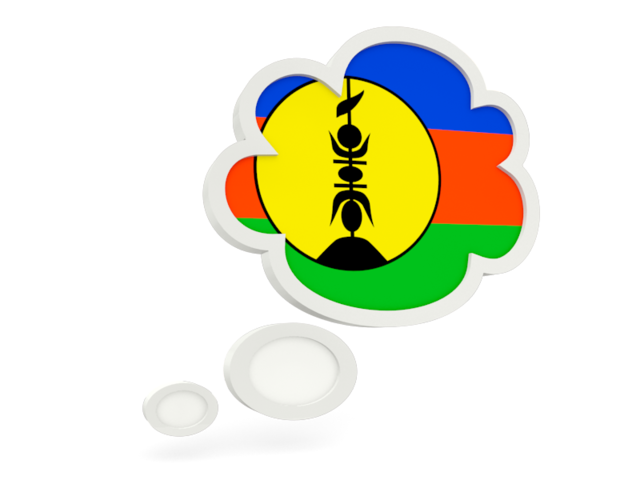 Bubble icon. Download flag icon of New Caledonia at PNG format