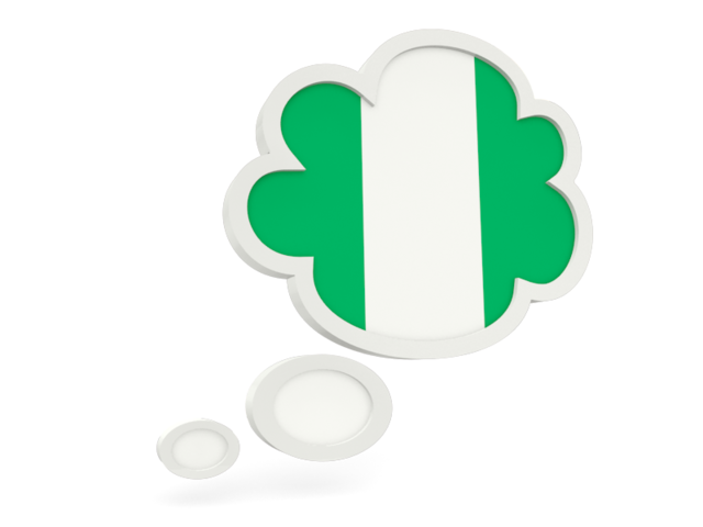 Bubble icon. Download flag icon of Nigeria at PNG format