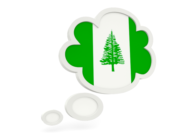 Bubble icon. Download flag icon of Norfolk Island at PNG format