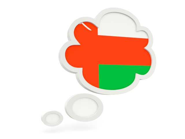 Bubble icon. Download flag icon of Oman at PNG format