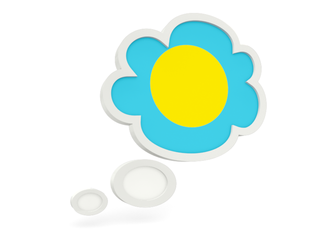 Bubble icon. Download flag icon of Palau at PNG format