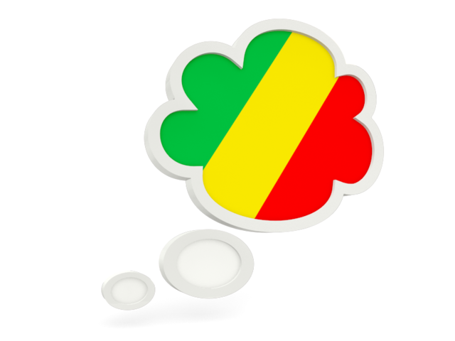 Bubble icon. Download flag icon of Republic of the Congo at PNG format