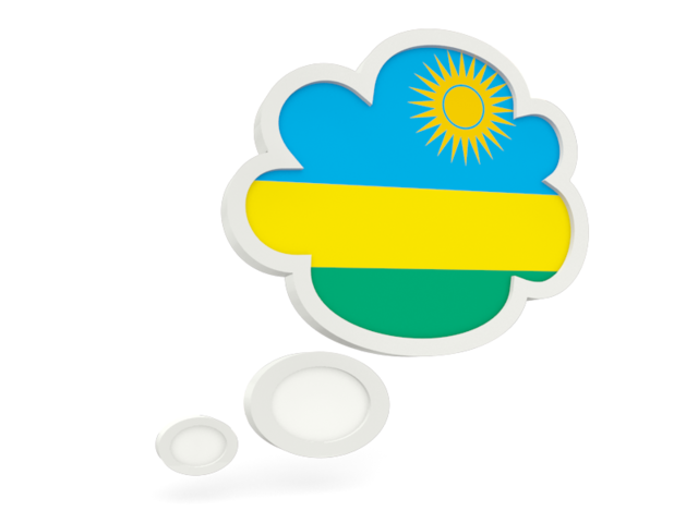 Bubble icon. Download flag icon of Rwanda at PNG format