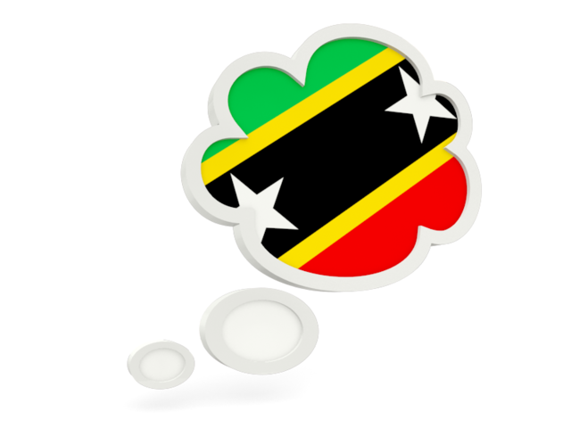 Bubble icon. Download flag icon of Saint Kitts and Nevis at PNG format
