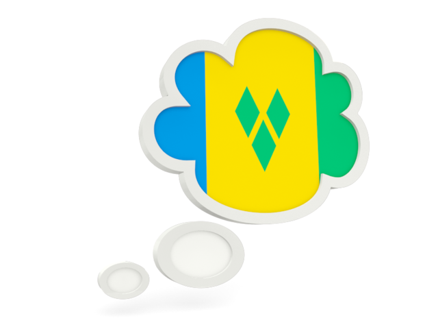 Bubble icon. Download flag icon of Saint Vincent and the Grenadines at PNG format