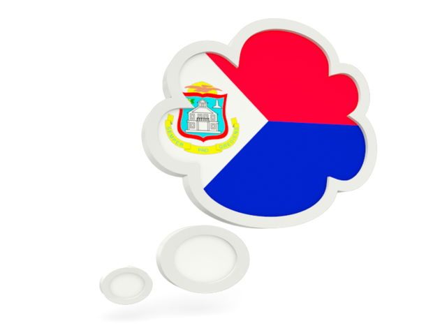 Bubble icon. Download flag icon of Sint Maarten at PNG format