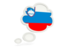 Slovenia. Bubble icon. Download icon.