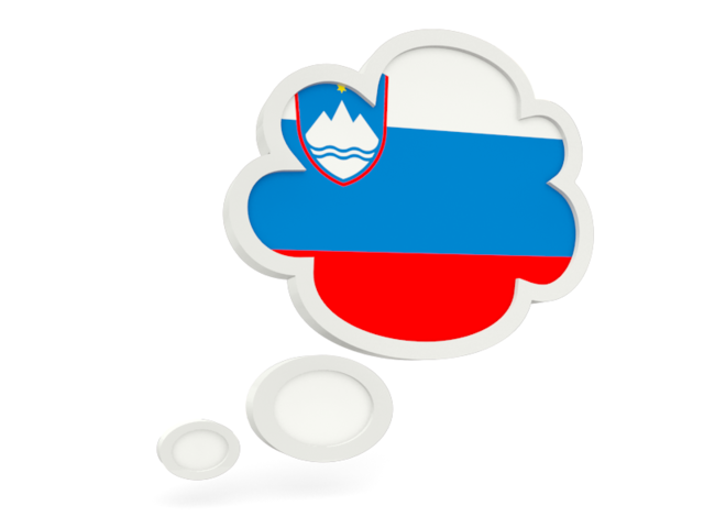 Bubble icon. Download flag icon of Slovenia at PNG format