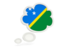 Solomon Islands. Bubble icon. Download icon.