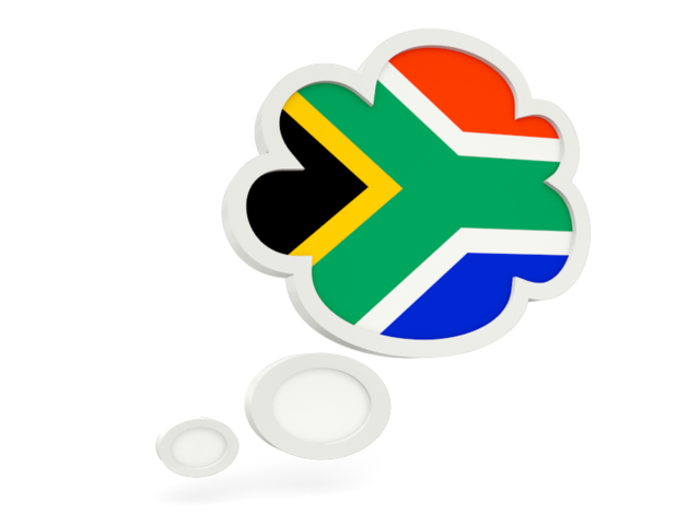 Bubble icon. Download flag icon of South Africa at PNG format