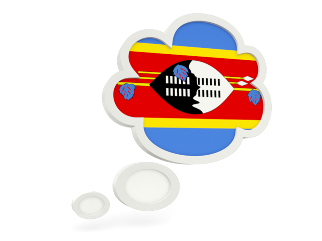 Bubble icon. Download flag icon of Swaziland at PNG format
