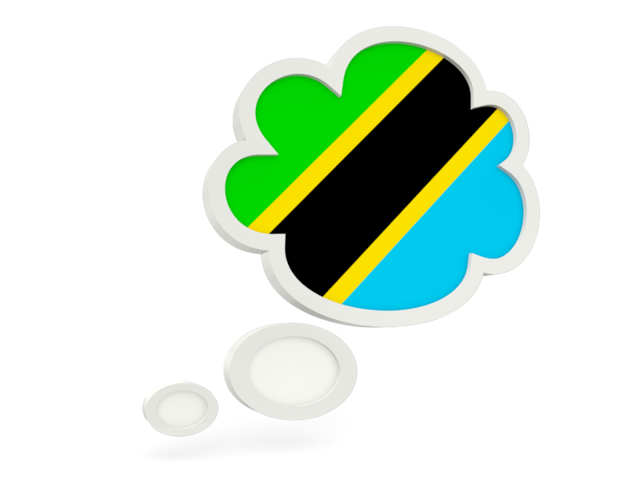 Bubble icon. Download flag icon of Tanzania at PNG format