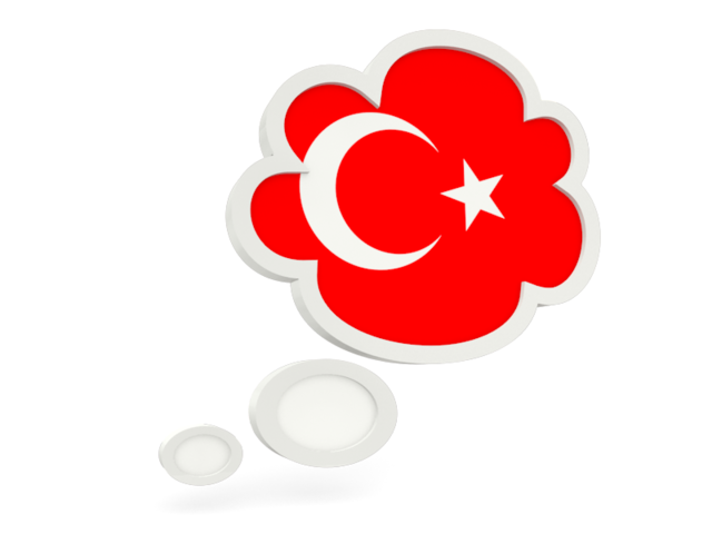 Bubble icon. Download flag icon of Turkey at PNG format