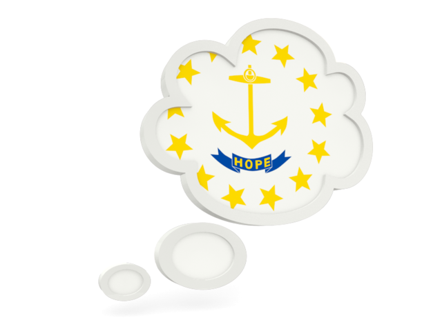 Bubble icon. Download flag icon of Rhode Island