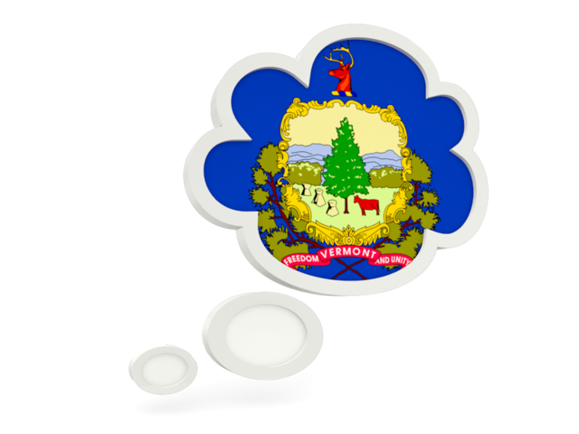 Bubble icon. Download flag icon of Vermont