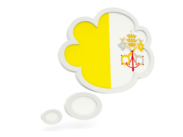 Bubble icon. Download flag icon of Vatican City at PNG format