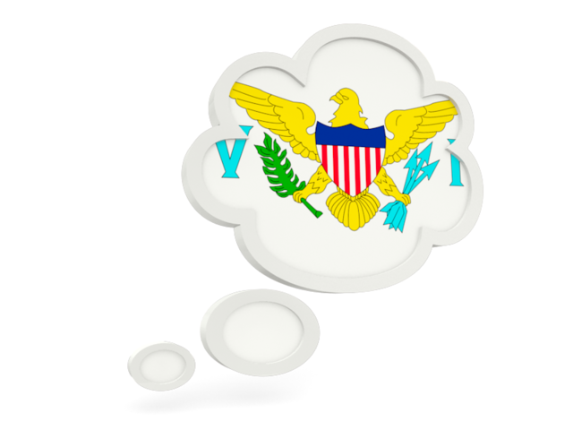 Bubble icon. Download flag icon of Virgin Islands of the United States at PNG format
