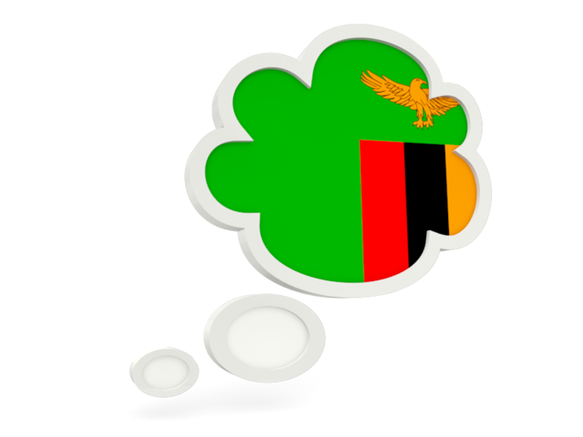 Bubble icon. Download flag icon of Zambia at PNG format