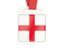 England. Card with ribbon. Download icon.