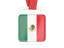 Mexico. Card with ribbon. Download icon.