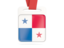Panama. Card with ribbon. Download icon.