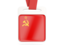 Soviet Union. Card with ribbon. Download icon.