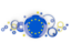 European Union. Circle background. Download icon.