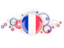 France. Circle background. Download icon.