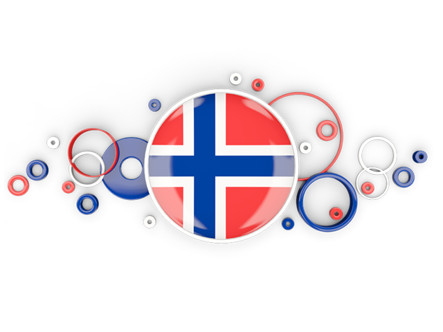 Circle background. Download flag icon of Svalbard and Jan Mayen at PNG format