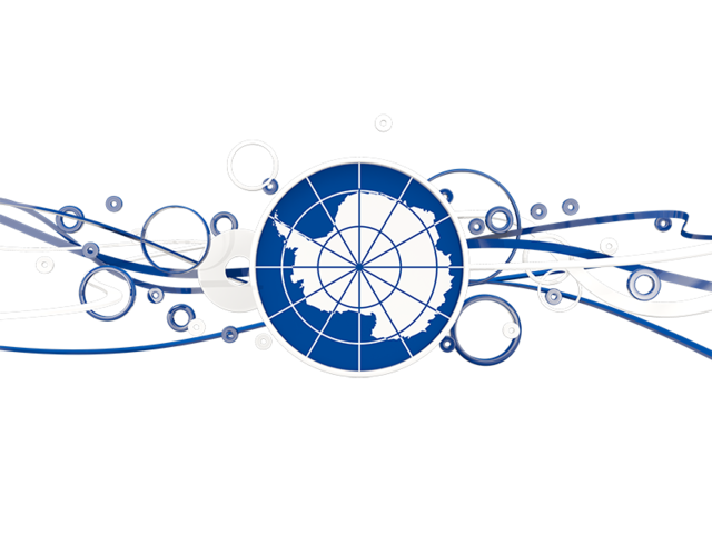 Circles with lines. Download flag icon of Antarctica at PNG format