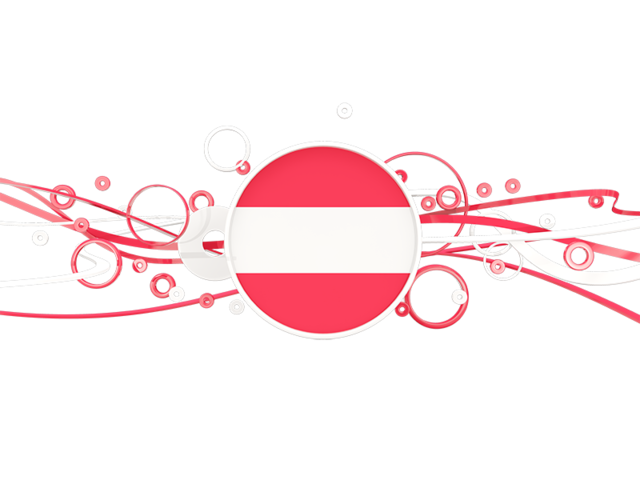 Circles with lines. Download flag icon of Austria at PNG format