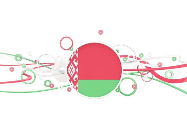 Circles with lines. Download flag icon of Belarus at PNG format