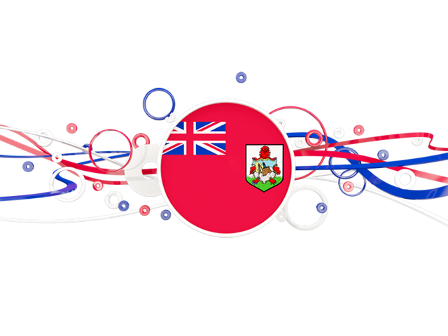 Circles with lines. Download flag icon of Bermuda at PNG format