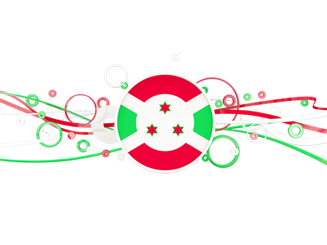 Circles with lines. Download flag icon of Burundi at PNG format