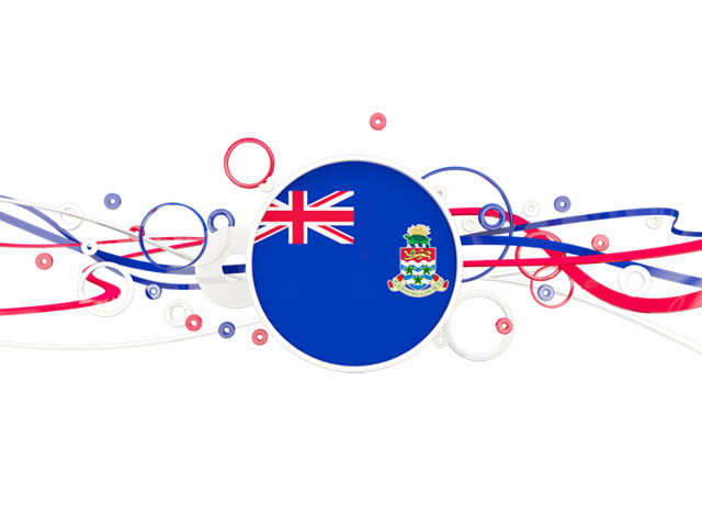 Circles with lines. Download flag icon of Cayman Islands at PNG format