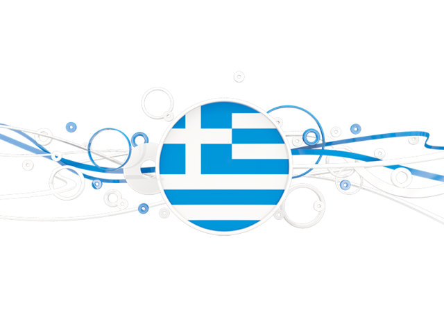 Circles with lines. Download flag icon of Greece at PNG format
