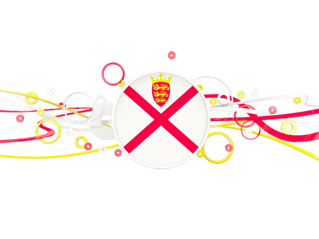 Circles with lines. Download flag icon of Jersey at PNG format