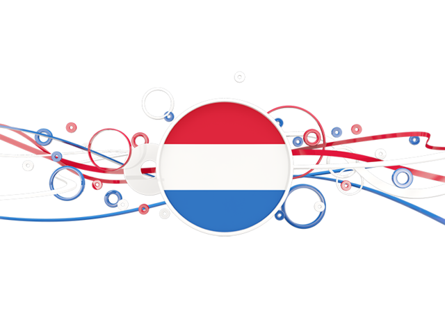 Circles with lines. Download flag icon of Netherlands at PNG format