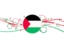 Palestinian territories. Circles with lines. Download icon.