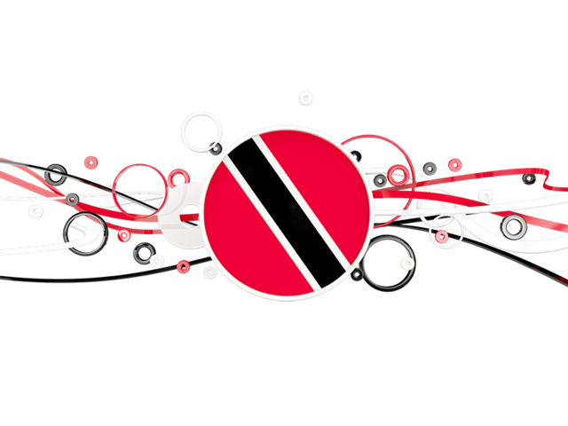 Circles with lines. Download flag icon of Trinidad and Tobago at PNG format