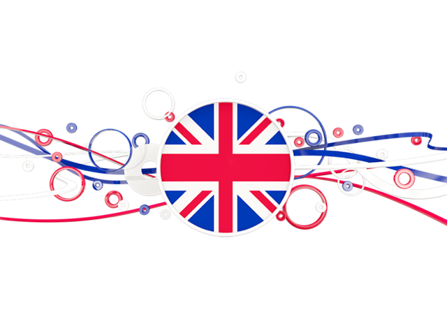 Circles with lines. Download flag icon of United Kingdom at PNG format