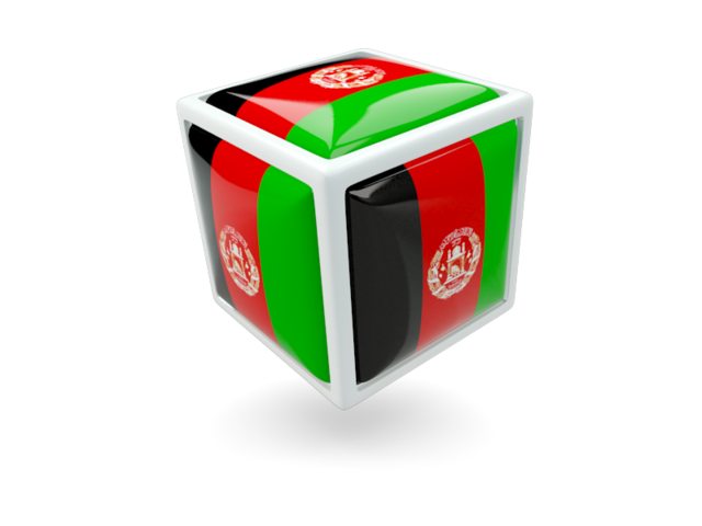 Cube icon. Download flag icon of Afghanistan at PNG format