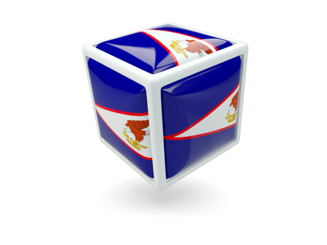 Cube icon. Download flag icon of American Samoa at PNG format