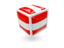 Austria. Cube icon. Download icon.