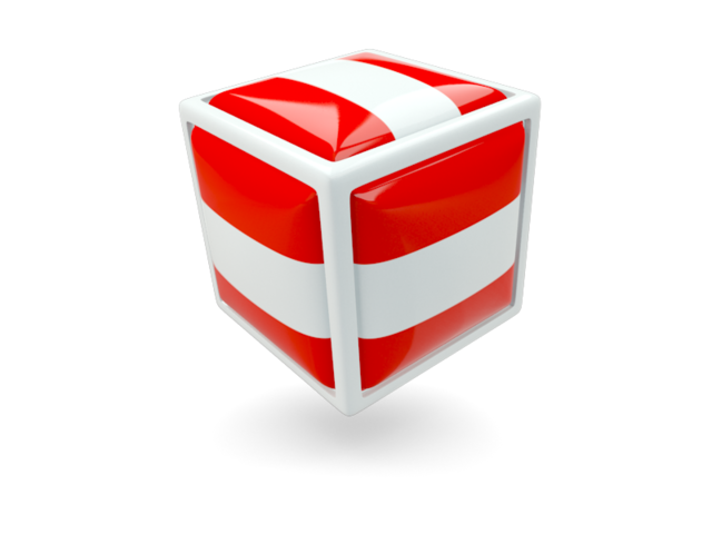 Cube icon. Download flag icon of Austria at PNG format