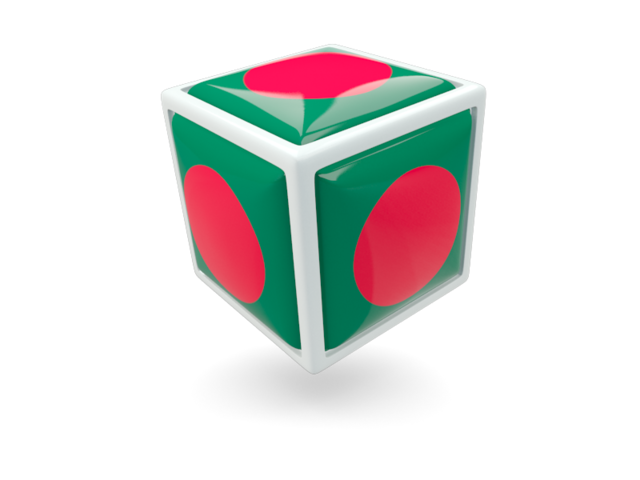 Cube icon. Download flag icon of Bangladesh at PNG format